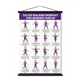 📢📢50 % RABATT !! ⏰Plakat med tai chi-øvelser for eldre