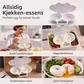 ⏰🔥BEGRENSET TID: Kjøp 1, få 1 gratis！bare 99,99 kr!🍳Dobbeltkammeret mikrobølgeovn eggkokker for posjerte egg