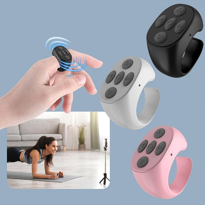 ⏰🔥BEGRENSET TID: 50 % RABATT!✨Fingertupp trådløs Bluetooth-fjernkontroll
