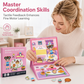 🧩 Få 50 % rabatt nå! 🧒 Magnetisk, lydløs bok for barn – sammenleggbare puslespillscener, magnetisk design – stimulerer kreativiteten hos både gutter og jenter ✨