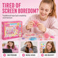 Gjør-det-selv-sett til «Fried Ice»-squishy-leketøy med kattklør-design for barn