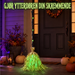 Halloween elektrisk heksekost dekorasjon