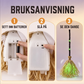 Halloween elektrisk heksekost dekorasjon