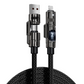 Smart Digital Display 4-i-1 Ladekabel