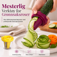 Manuell grønnsaksspiralizer og -krøller for utskjæring av roseblomster
