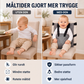 👶 Bærbar sikkerhetssele for babyhøye stoler