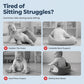 ✨50 % RABATT NÅ! !✨🧸 Plysj-babystøtte – Ergonomisk, stabil og myk – Perfekt til sittetrening og lek 🛋️