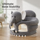 ✨50 % RABATT NÅ! !✨🧸 Plysj-babystøtte – Ergonomisk, stabil og myk – Perfekt til sittetrening og lek 🛋️
