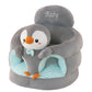 ✨50 % RABATT NÅ! !✨🧸 Plysj-babystøtte – Ergonomisk, stabil og myk – Perfekt til sittetrening og lek 🛋️