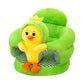 ✨50 % RABATT NÅ! !✨🧸 Plysj-babystøtte – Ergonomisk, stabil og myk – Perfekt til sittetrening og lek 🛋️