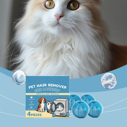 ⏰🔥BEGRENSET TID: bare 99,99 kr!😻Gjenbrukbare vaskekuler for fjerning av dyrehår😻