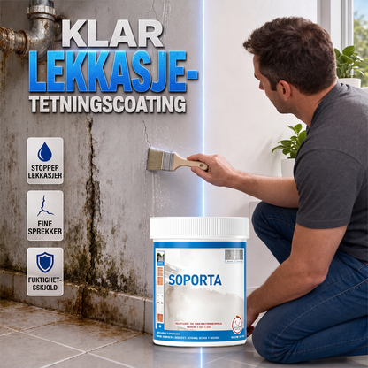 Vanntett tetningsmasse for flere overflater