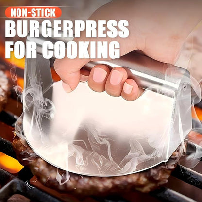 Burgerpresse med non-stick-belegg til matlaging