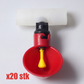 Gravity-mated automatiske drikkekopper for kyllinger
