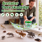 Naturlige plantebaserte avskrekkende gelperler for gekkoer