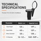 360-Degree Rotatable Bike Handlebar Mirror