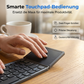 ⏰🔥BEGRENSET TID: 50 % RABATT!💥Sammenleggbart Bluetooth-tastatur med touchpad--⌨️Mer effektiv inntasting på kontoret✨