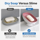 🧼 50 % RABATT! ✨Veggmontert såpeskål i to lag, selvdrenerende såpeholder med sugekopp🚿