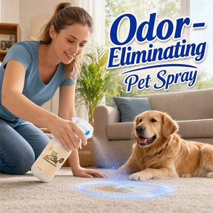 🥳2026 SUPERTILBUD🥳💞Over 50 000 solgt! 🐾💨 Enzymbasert luktfjerningsspray for kjæledyr – den bioenzymbaserte formelen fjerner lukt ved kilden på sofaer, tepper og gulv. Ingen sterk parfyme, bare frisk luft. Hold hjemmet ditt klart for gjester! 🏠✨