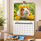 🗓️🔥2027 Morsom og søt veggkalender med marsvin