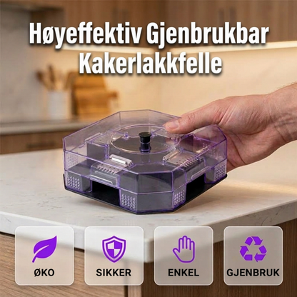 Effektiv og gjenbrukbar kakerlakkfelle