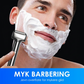 🪒 BEGRENSET 50 % RABATT! Oppladbar elektrisk barbermaskin med barberblad for menn – 60 minutters batteritid, IPX6-vanntett, svært stille drift for sensitiv hud