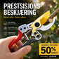 🔥✂️ Ryddig og rask beskjæring! SK5-saks for hover og beskjæring – ideell for greiner, hekker og hagearbeid ✨