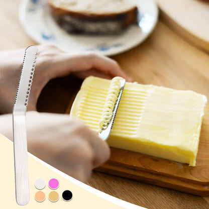 Multifunksjonelle smørkniver i rustfritt stål for smørbrød