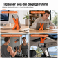 ⏳🔥TIDSBEGRENSET 50% RABATT! ⏰Bærbar, sammenleggbar X-formet silikontelefonholder, fleksibel mobiltelefonstøtte