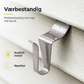⏰🔥BEGRENSET TID: bare 99,99 kr! 🔩 340 rustfrie stål kroker til vinylkledning – Tung og bor-fri ✨