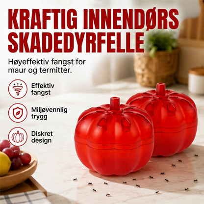 🎃Lynkampanje: 50 % rabatt! Gresskarformet fluefelle for fruktfluer innendørs – en giftfri og diskret løsning for et skadedyrfritt hjem ✨