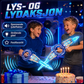 🎄🎁Julespesial: 50 % rabatt!🏆Oppladbart sverd med dobbelt blad og belysning