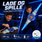 🎄🎁Julespesial: 50 % rabatt!🏆Oppladbart sverd med dobbelt blad og belysning