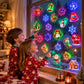 🎄 Selvlysende juleklistremerker til veggen
