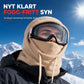 Varm vinterbalaklava for utendørs skiturer