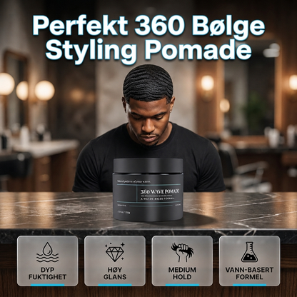 🔥50 % RABATT!💈Pomade med middels holdende bølger, vannbasert hårvoks med glans ✨🌊