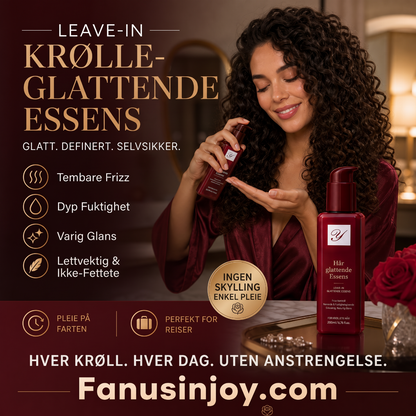 🌹 TIDSBEGRENSET 50 % RABATT! ⚡ NÆRENDE LEAVE-IN HÅRGLATENDE ESSENS – SILKEAKTIG, LETT, VELLYKTET ✨
