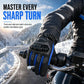 🧤🏍️ 50 % RABATT I BEGRENSET PERIODE! ✨ Varme motorsykkelhansker – vindtette, behagelig passform, sklisikre 💪❄️