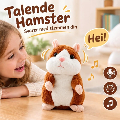 🐹 PRATENDE HAMSTER - GJENT DET DU SIER & AUTOMATISK HODESVINGING FUN 🎁