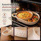 ⏰🔥BEGRENSET TID: 50 % RABATT!🍲Retro keramisk ildfast form – med enkelt håndtak ✨
