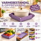 Magnetisk silikonunderlag 🍳🧲 | Sammenleggbart underlag for gryter & lite kjøkkenbord