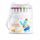 ⏳Tidsbegrenset tilbud med 50 % rabatt ⏰ Vaskbare fargestifter og oljefargestifter for barn 😇🎨