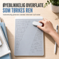 ✍️ 50 % RABATT NÅ! 📋 Magnetisk tavle – uten blekk, uten støv og øyebeskyttende – med 0,5 pekepenn og umiddelbar viskelæring – bærbar notattavle 🧲