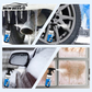 ❄️-45℃ ultrarask is-smelting, giftfritt frontrutefrostfjerner 🚗 Allsidig bruk for vinduer/frontlykter/dører (beskyter lakk og vindusviskere)🛡️