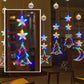 ⏳SISTE SALGSDAG🎄❄️ DIY LED-sugekopp-lamper med julesnøfnugg ✨ | Batteridrevne, varmt og flerfarget lys, sugekopp-lamper til vinduer, julepynt til hjemmet og festen