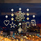⏳SISTE SALGSDAG🎄❄️ DIY LED-sugekopp-lamper med julesnøfnugg ✨ | Batteridrevne, varmt og flerfarget lys, sugekopp-lamper til vinduer, julepynt til hjemmet og festen