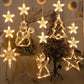 ⏳SISTE SALGSDAG🎄❄️ DIY LED-sugekopp-lamper med julesnøfnugg ✨ | Batteridrevne, varmt og flerfarget lys, sugekopp-lamper til vinduer, julepynt til hjemmet og festen