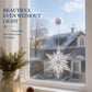 ⏳SISTE SALGSDAG🎄❄️ DIY LED-sugekopp-lamper med julesnøfnugg ✨ | Batteridrevne, varmt og flerfarget lys, sugekopp-lamper til vinduer, julepynt til hjemmet og festen