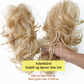 💇‍♀️ 50 % RABATT! ✨ Voluminøs hårforlengelse i naturlig stil – varmebestandig fiber og stabil feste ✨