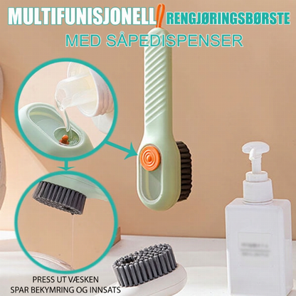 ⏰🔥BEGRENSET TID: bare 99,99 kr!✨Multifunksjonell flytende skobørste